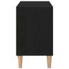 vidaXL Meuble TV Ch&ecirc;ne noir 69,5 x 30 x 50 cm Bois d'ing&eacute;nierie