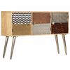 vidaXL Buffet 120x30x75 cm bois de manguier massif