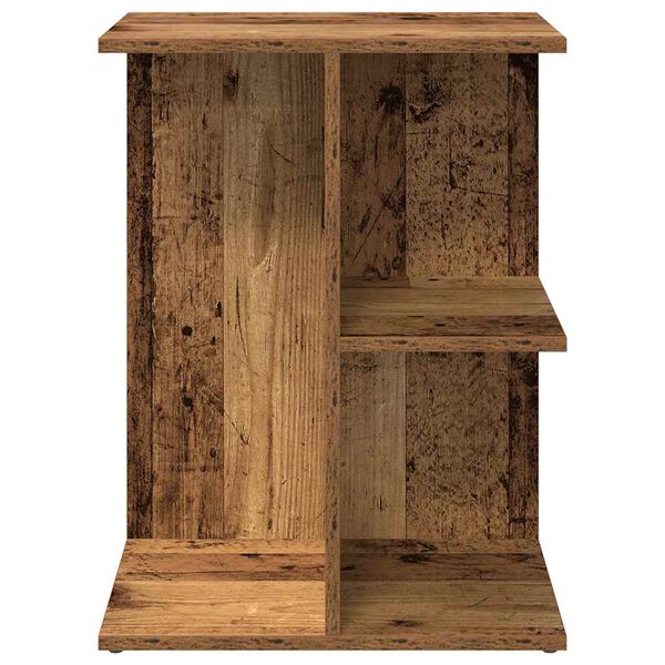 vidaXL Table de chevet vieux bois 46,5x29x61 cm bois d'ing&eacute;nierie