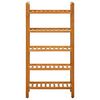 vidaXL Étagère à chaussures à 5 niveaux 50x27x100 cm Chêne massif