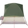 vidaXL Tente de camping &agrave; d&ocirc;me 3 personne vert imperm&eacute;able