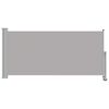 vidaXL Auvent latéral rétractable de patio 120 x 300 cm Gris