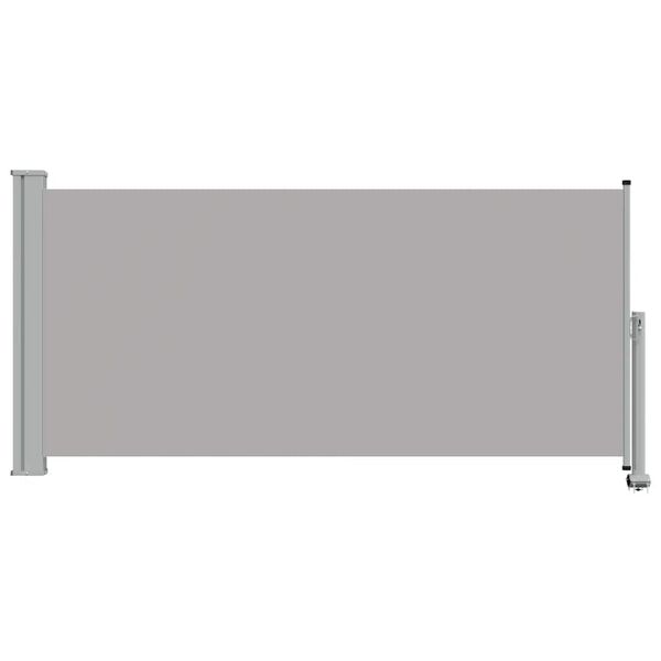 vidaXL Auvent latéral rétractable de patio 120 x 300 cm Gris