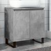 vidaXL Armoire de bain gris b&eacute;ton 58x33x60 cm bois d'ing&eacute;nierie
