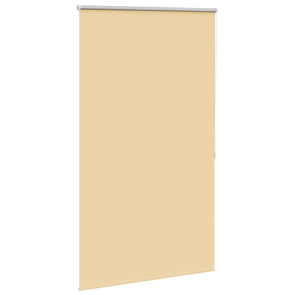 vidaXL Store enrouleur occultant 104,4 x 175 cm, largeur du tissu 100 cm, beige