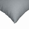 vidaXL Coussins de canapé 2 pcs Gris clair 80 x 40 cm tissu
