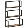vidaXL &Eacute;tag&egrave;re murale 60x20x85 cm Bois de r&eacute;cup&eacute;ration massif