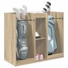 vidaXL Armoire de Golf Uni Ch&ecirc;ne Sonoma 102 x 45 x 85,5 cm