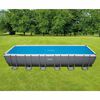 Intex Couverture solaire de piscine bleu 716x346 cm poly&eacute;thyl&egrave;ne