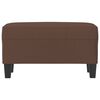 vidaXL Banc Marron 70x35x41 cm Similicuir