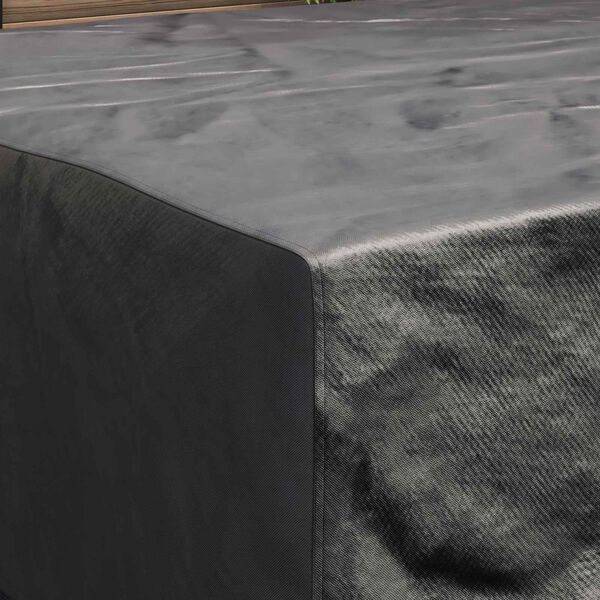 vidaXL Housse pour meubles Uni Noir 210 x 200 x 70 cm 210D