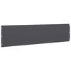 vidaXL Bordures pelouse 10pcs anthracite 25x103cm acier lamin&eacute; &agrave; froid