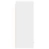 vidaXL Armoire suspendue Blanc 50 x 31 x 80 cm Bois d'ing&eacute;nierie