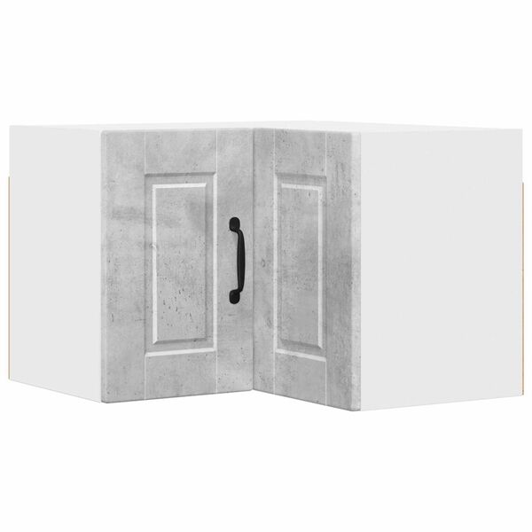 vidaXL Armoire de cuisine Gris b&eacute;ton 57 x 57 x 40 cm Bois d'ing&eacute;nierie