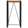 vidaXL Table de bar 60x55x110 cm bois de manguier massif brut