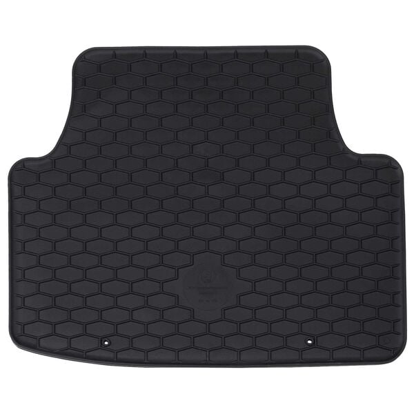 vidaXL Tapis de voiture 4 pcs Noir Si&egrave;ge LEON TPE