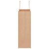 vidaXL Sacs en papier 50 pcs avec poign&eacute;es marron 21x11x31 cm