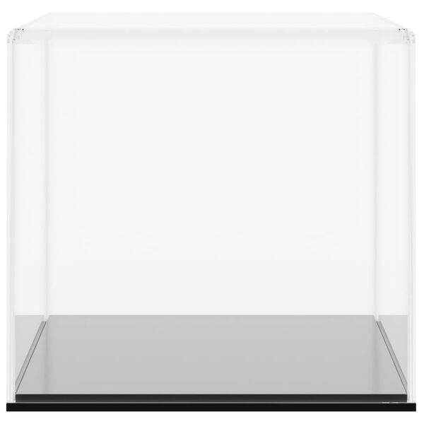 vidaXL Boîte d'affichage transparente 30x15x14 cm acrylique
