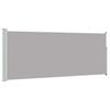 vidaXL Auvent lat&eacute;ral r&eacute;tractable 117x300 cm Gris
