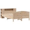 vidaXL Lit biblioth&egrave;que sans matelas 160x200 cm bois massif de pin