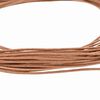 vidaXL Corde en Cuir Marron &Oslash;1 mm x 5 m Cuir