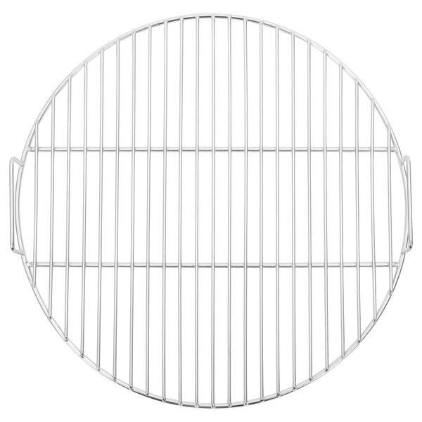 vidaXL Grille de barbecue ronde &Oslash;44,5 cm acier inoxydable 304
