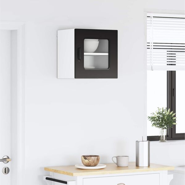 vidaXL Armoire de cuisine avec stockage Kalmar Noir 40 x 31 x 40 cm