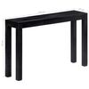 vidaXL Table console Noir 118 x 30 x 76 cm Bois de manguier massif