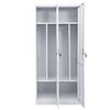 vidaXL Garde-robe Gris clair 80x50x180 cm Acier
