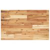 vidaXL Dessus de table rectangulaire 100x50x2 cm bois massif d'acacia