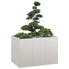vidaXL Jardini&egrave;re 120x80x80 cm acier inoxydable