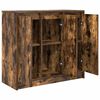 vidaXL Buffet ch&ecirc;ne fum&eacute; 85x34x76 cm bois d'ing&eacute;nierie