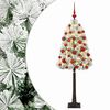 vidaXL Sapin de No&euml;l artificiel articul&eacute; avec boules 120 cm 150 LED