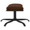 vidaXL Repose-pied Marron 45x29,5x36 cm Similicuir brillant