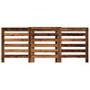 vidaXL Cache-radiateur vieux bois 205x21,5x83,5 cm bois d'ing&eacute;nierie