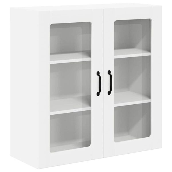 vidaXL Armoire de cuisine Blanc 80 x 31 x 80 cm Bois d'ing&eacute;nierie