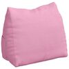 vidaXL Coussin de Dos Rose 60 x 20 x 50 cm tissu