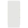 vidaXL Buffet blanc 37,5x35x76 cm bois d'ing&eacute;nierie