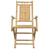 vidaXL Chaises pliables de jardin lot de 4 53x66x99 cm bambou