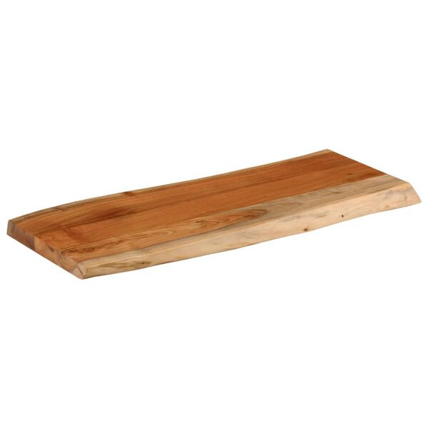 vidaXL Dessus de table 90x40x3,8 cm rectangulaire bois massif acacia