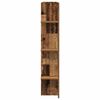 vidaXL Meuble TV Bois ancien 152 x 22 x 113 cm Bois d'ing&eacute;nierie