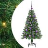 vidaXL Sapin de No&euml;l artificiel Vert 120 cm PVC, Acier et Plastique