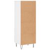 vidaXL Buffet haut Blanc 40x36x110 cm Bois d'ingénierie