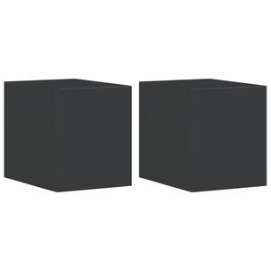 vidaXL Appliques murales ext&eacute;rieur 2 pcs aluminium moul&eacute; sous pression
