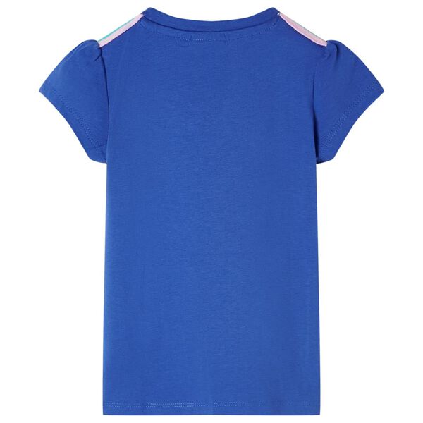 T-shirt pour enfants bleu cobalt 104
