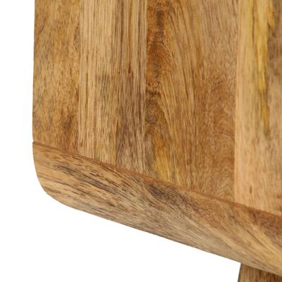 vidaXL Table de chevet Bois de manguier massif 40x30x49 cm