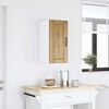 vidaXL Armoire murale de cuisine Lucca ch&ecirc;ne artisanal bois ing&eacute;nierie
