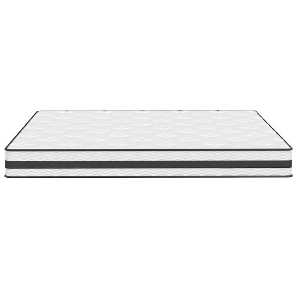 vidaXL Matelas &agrave; ressorts bonnell moyen 200x200 cm