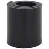 vidaXL Bordure en caoutchouc de chasse-neige noir 80x15x1 cm