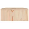 vidaXL Support pour moniteur 60x24x10,5 cm Bois de pin solide